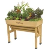 VegTrug WallHugger Small - Natural (FSC 100%) -PlantMates Shop wallhugger 1m planted jpg