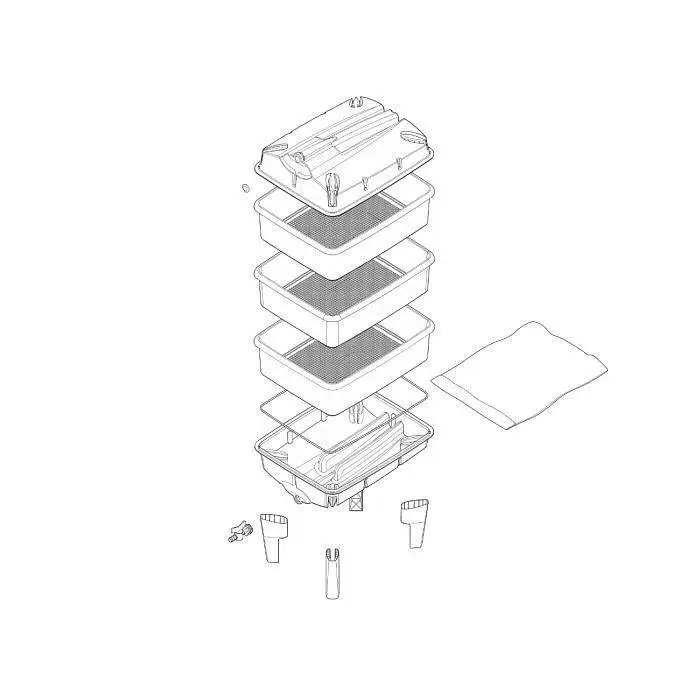 Green Tiger Wormery - 3 Tray 5 Green Tiger Wormery - 3 Tray - Image 3