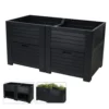 High Planting Bed With Storage - Ideal For Balconies -PlantMates Shop y54401010 jpg